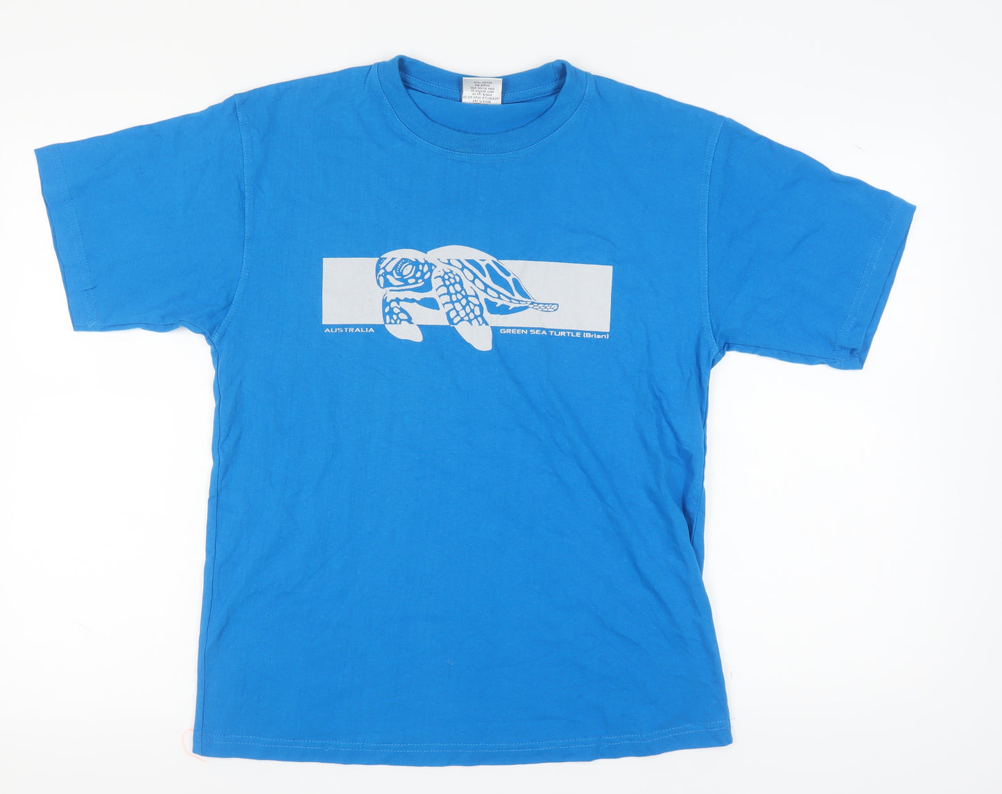 Blue Whale Men's Blue S Marine Nature Graphic T-Shirt