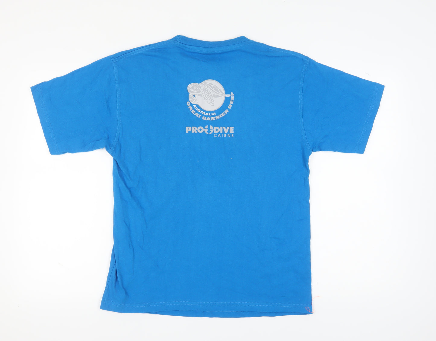 Blue Whale Men's Blue S Marine Nature Graphic T-Shirt