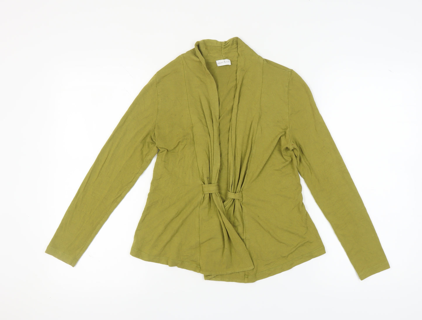 Minuet Women's Green Petite Blouse, Size S