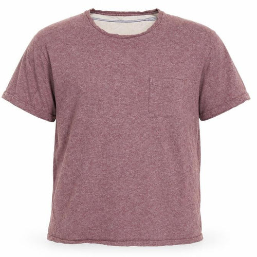 Linea Men's Red Cotton Crew Neck T-Shirt Size L