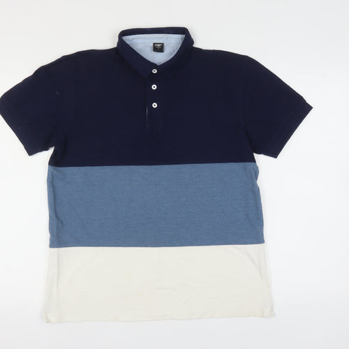 Cotton Traders Men's Multicoloured Polo - M