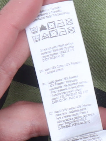 Marvel Unisex Green T-Shirt XL Cotton Blend Casual