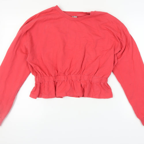 ASOS Women’s Red Pullover Sweatshirt, Size 14, Casual