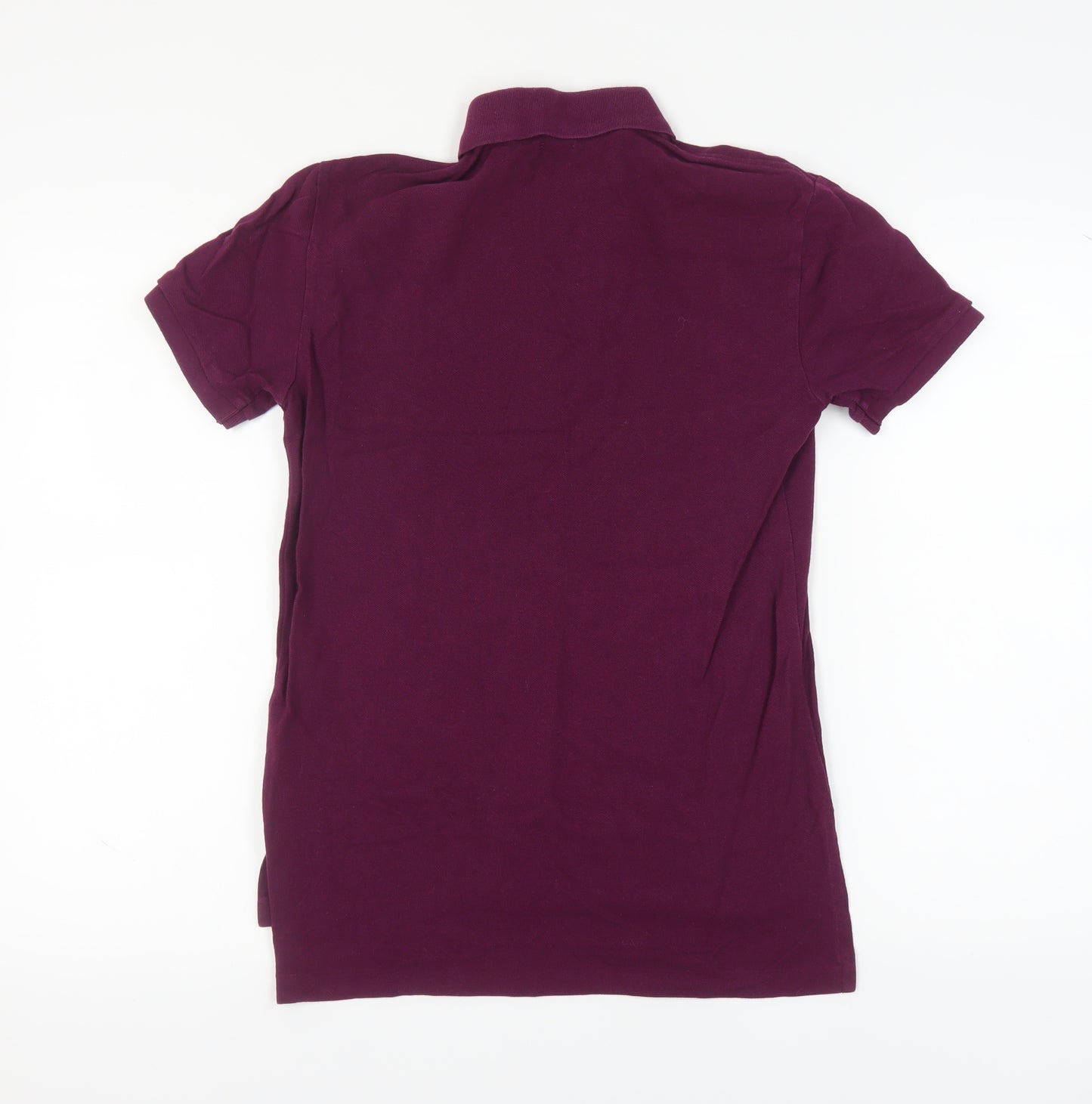 Ralph Lauren Men's Purple Polo Shirt, Size S, Slim Fit