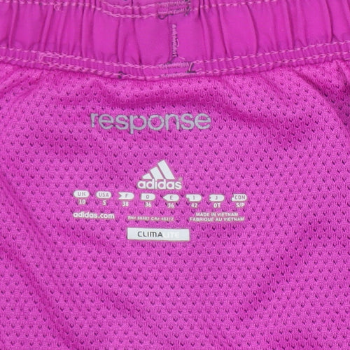 Adidas Women's Black Running Shorts Size 10 - Quick Dry