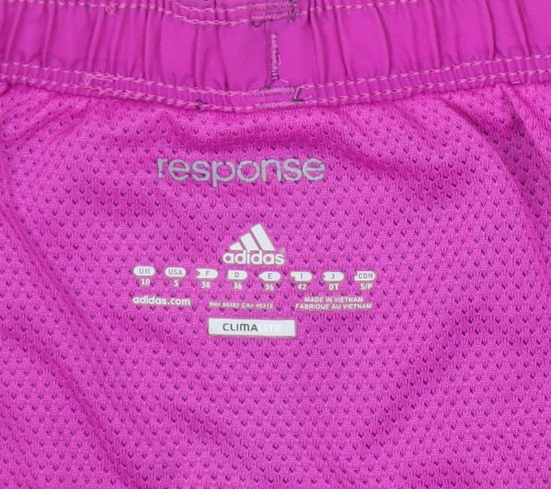 Adidas Women's Black Running Shorts Size 10 - Quick Dry