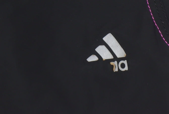 Adidas Women's Black Running Shorts Size 10 - Quick Dry