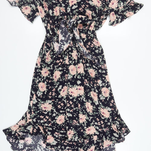 Stella Morgan Floral Wrap Dress Women’s Size 10