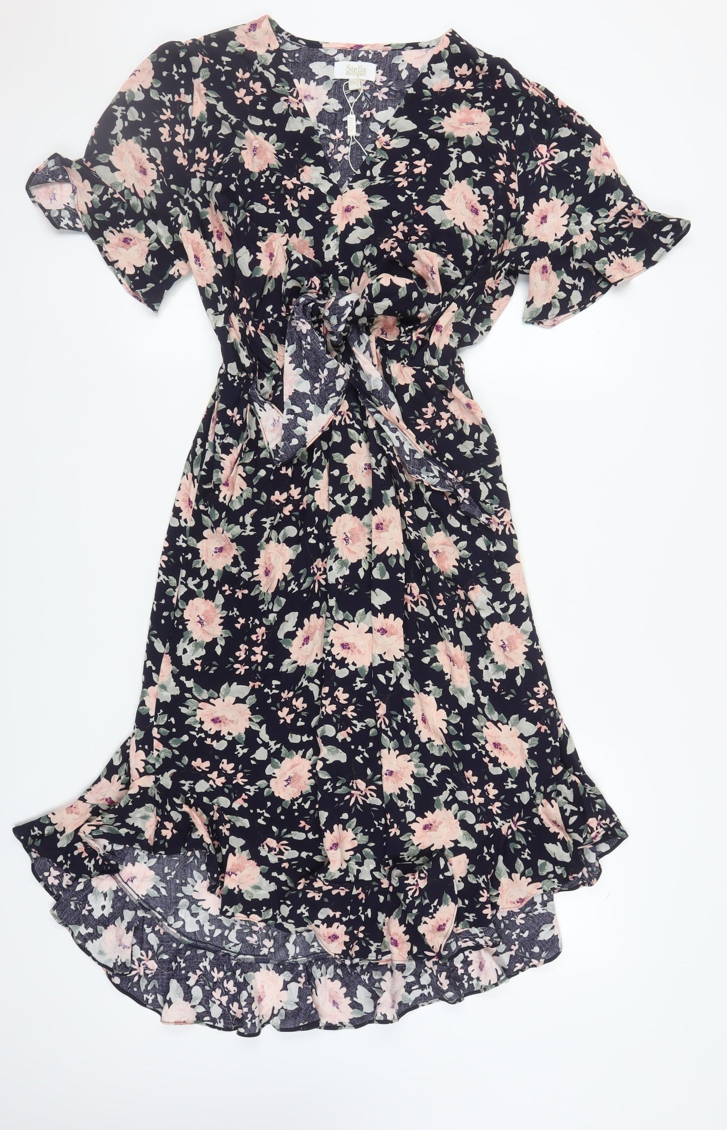 Stella Morgan Floral Wrap Dress Women’s Size 10
