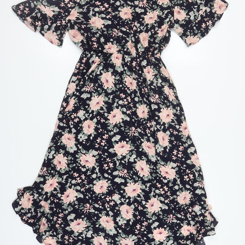Stella Morgan Floral Wrap Dress Women’s Size 10