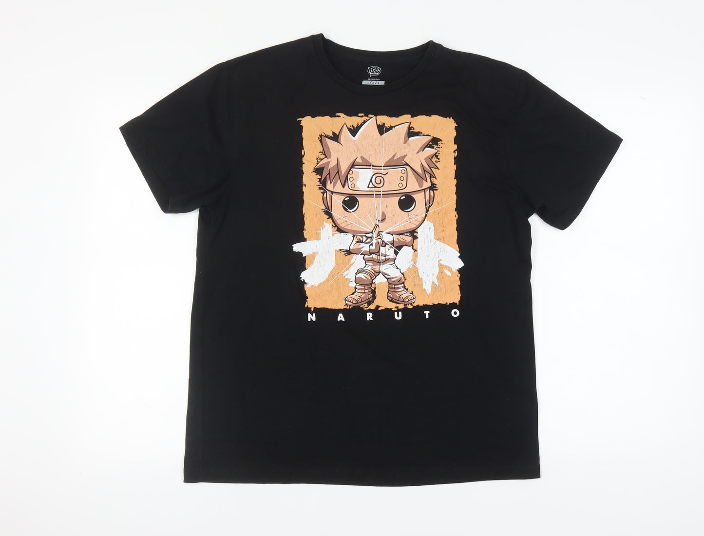 Funko Naruto Shippuden Black Anime T-Shirt Men L