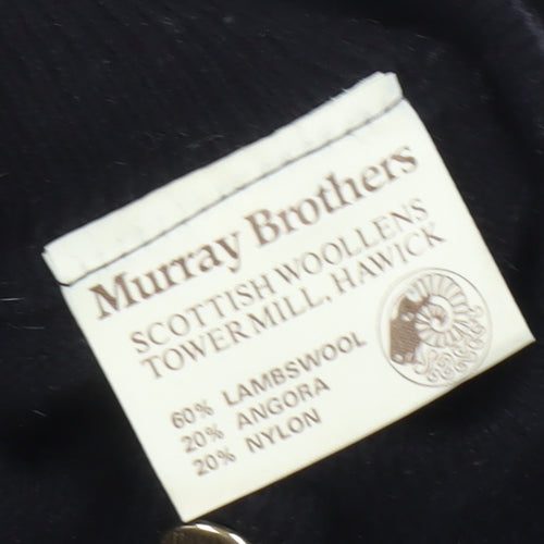 Murray Brothers Women's Black Mock Neck Jumper Medium