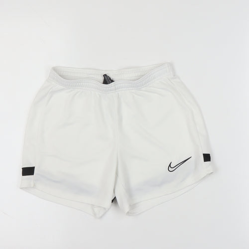 Nike Dri-FIT Women's White Athletic Shorts XS