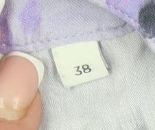 Eterna Women's Multicoloured Floral Blouse - Size 10