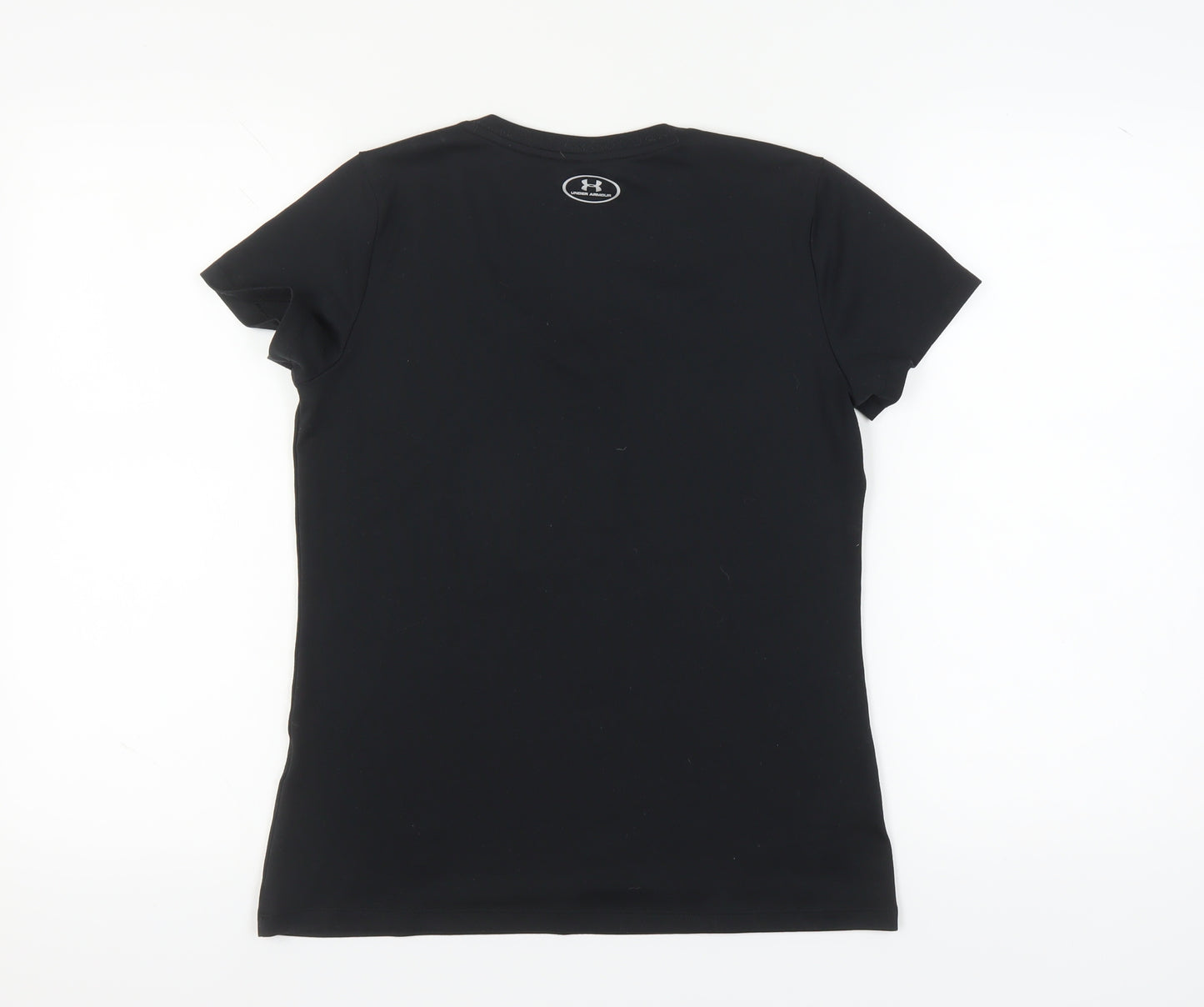 Under Armour Women's Black S V-Neck T-Shirt - Activewear