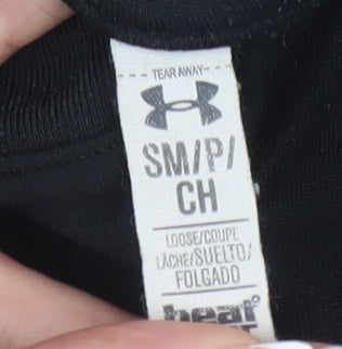 Under Armour Women's Black S V-Neck T-Shirt - Activewear