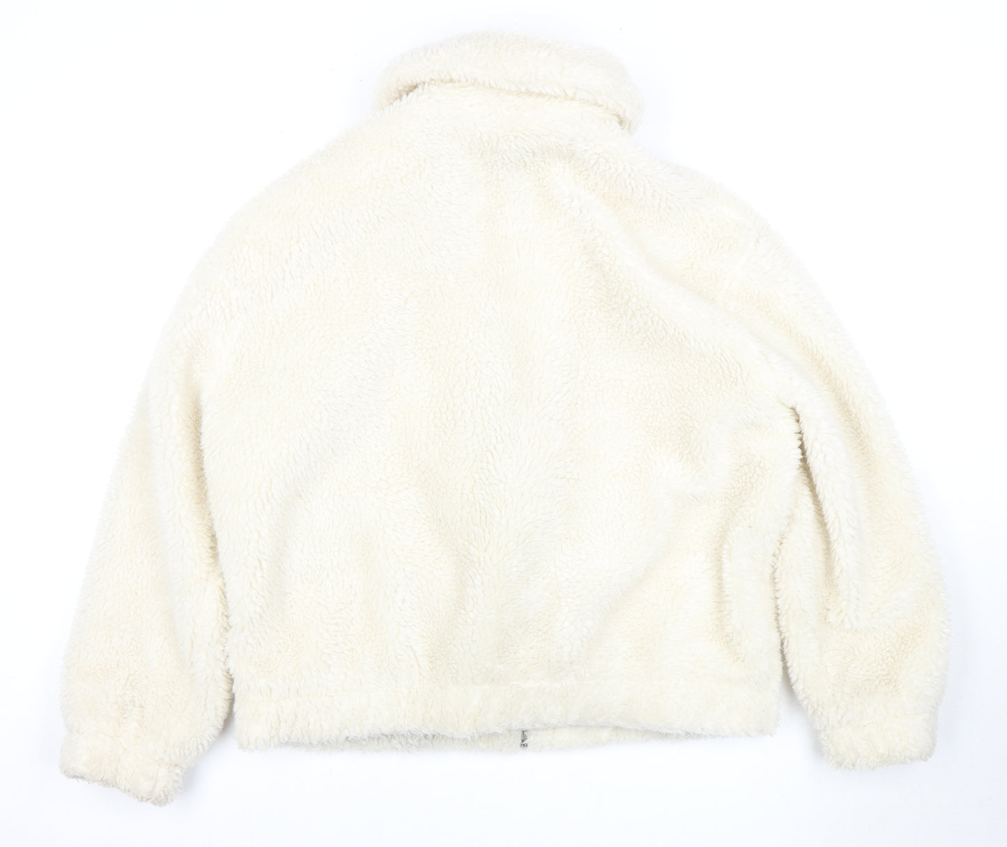 New Look Women's White Puffer Jacket Size 10