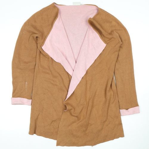 Kaffe Women's Brown Cardigan Jumper Size L