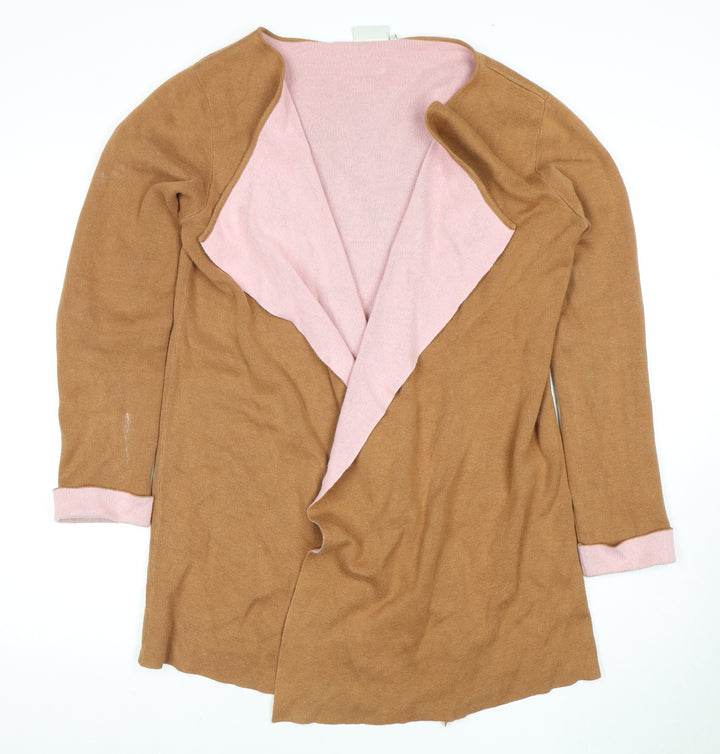 Kaffe Women's Brown Cardigan Jumper Size L
