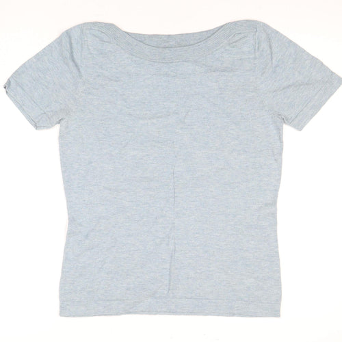 Next Women's Blue Basic T-Shirt, Size 12