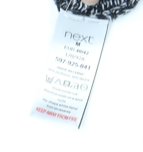 Next Women's Grey Mock Neck Pullover Jumper M