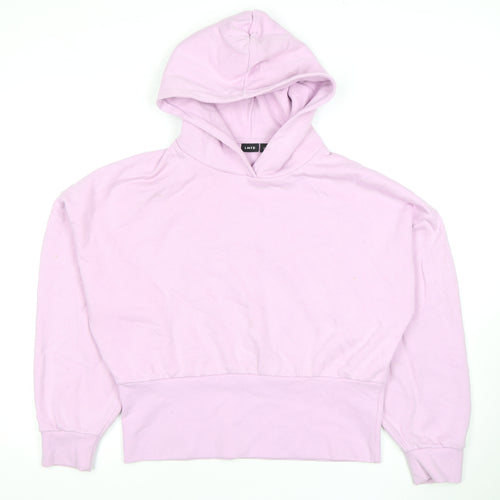 LMTD Women's Pink Hoodie, Size 18, Cotton Blend