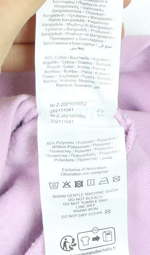 LMTD Women's Pink Hoodie, Size 18, Cotton Blend