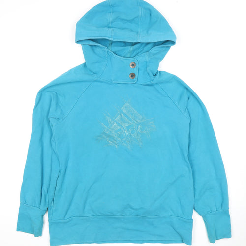 Adidas Women's Blue Size 18 Pullover Hoodie