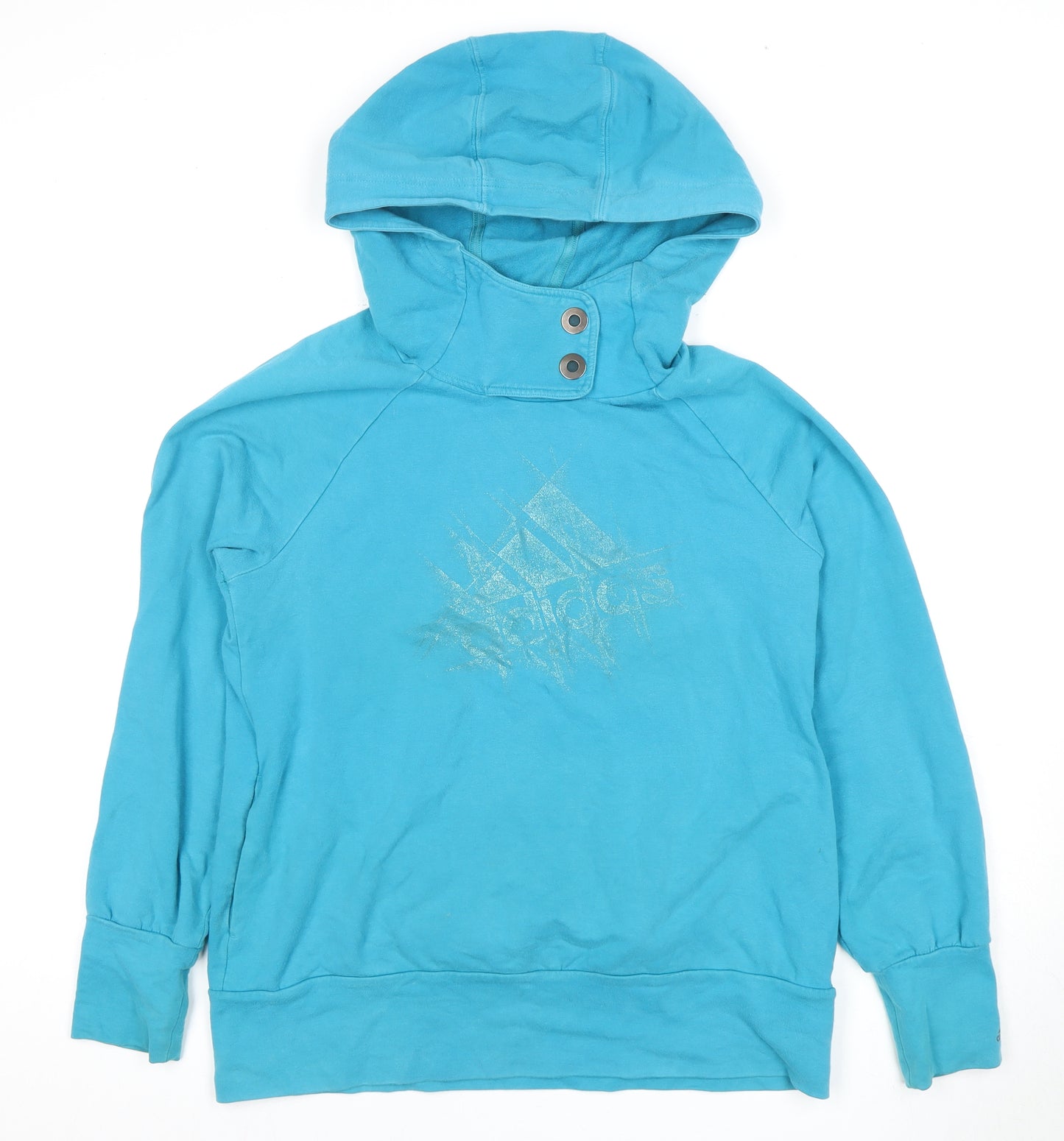 Adidas Women's Blue Size 18 Pullover Hoodie