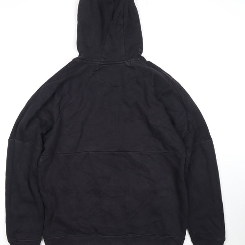 U.S. Athletic Men's Large Black Full Zip Hoodie