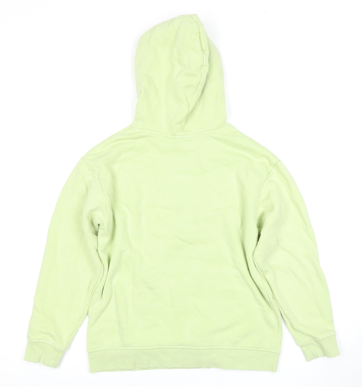 H&M Boys Green Pullover Hoodie 9-10 Years, Hooded