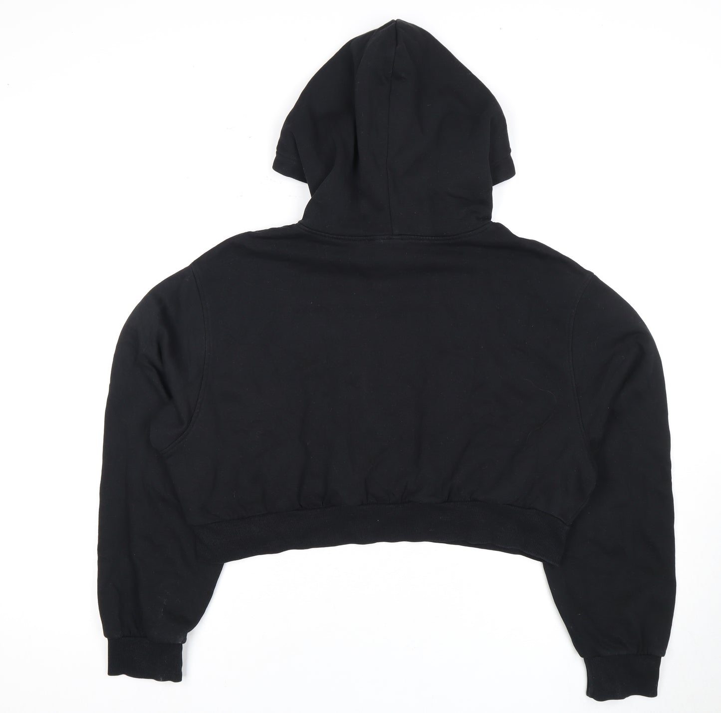 H&M Women's Black Pullover Hoodie, Size 12