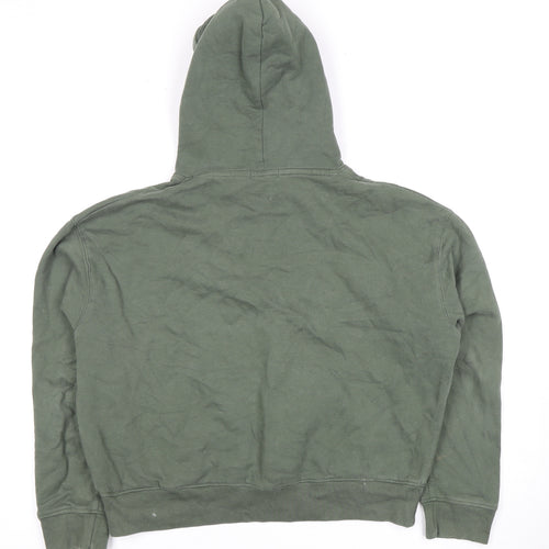FCUK Green Unisex Pullover Hoodie M