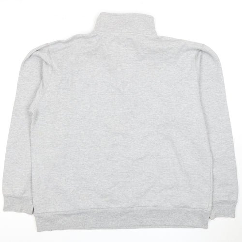 Canadian Union Apparel Men's Grey Pullover Sweatshirt L