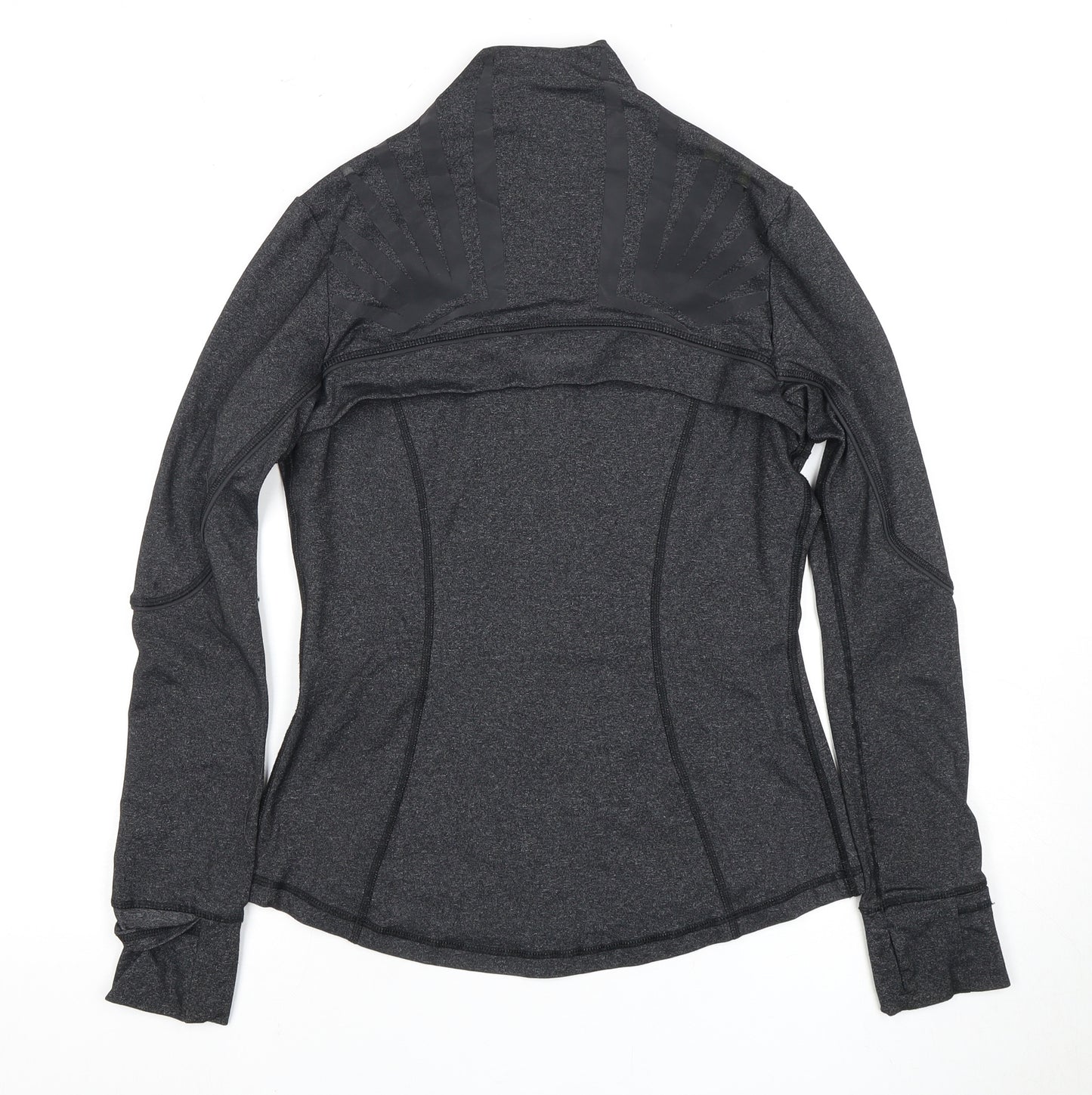 SPORTFX Women’s Black Slim Fit Full Zip Sweatshirt