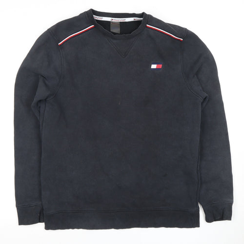 Tommy Sport Men's Black M Pullover Sweatshirt
