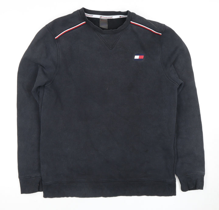 Tommy Sport Men's Black M Pullover Sweatshirt