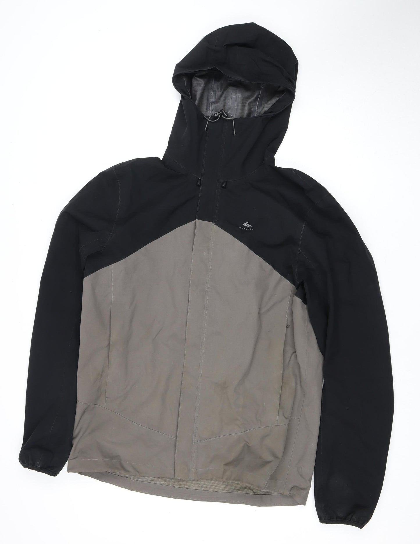 Decathlon Men's Black L Windbreaker Jacket