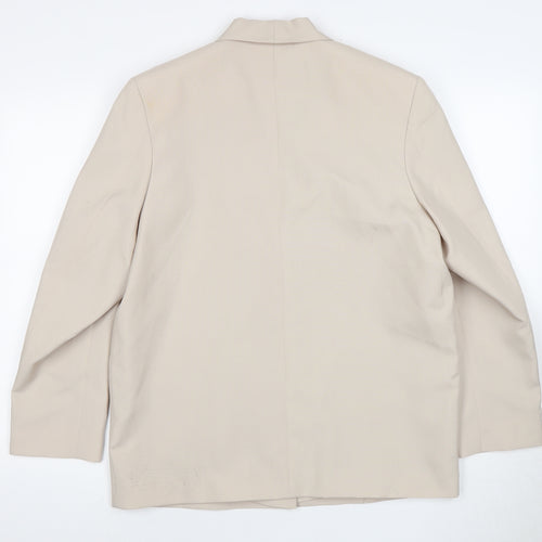 Amalina Women's Beige Suit Jacket Size 14, Regular