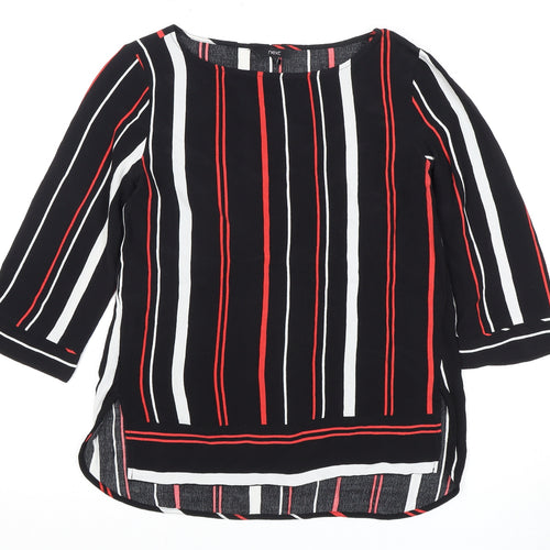 Next Women's Multicoloured Striped Blouse Size 12
