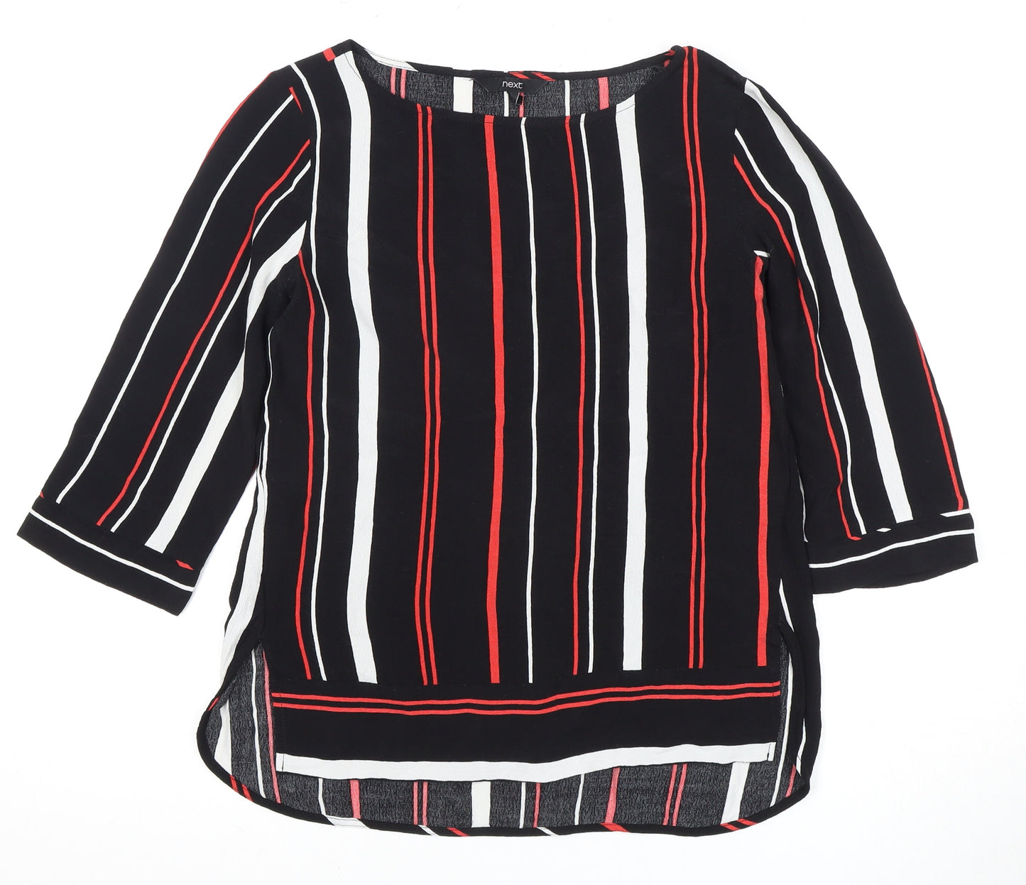 Next Women's Multicoloured Striped Blouse Size 12