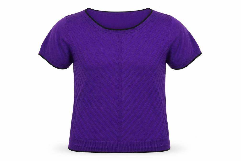 Principle by Ben de Lisi Women's Purple Knit Top Size 12