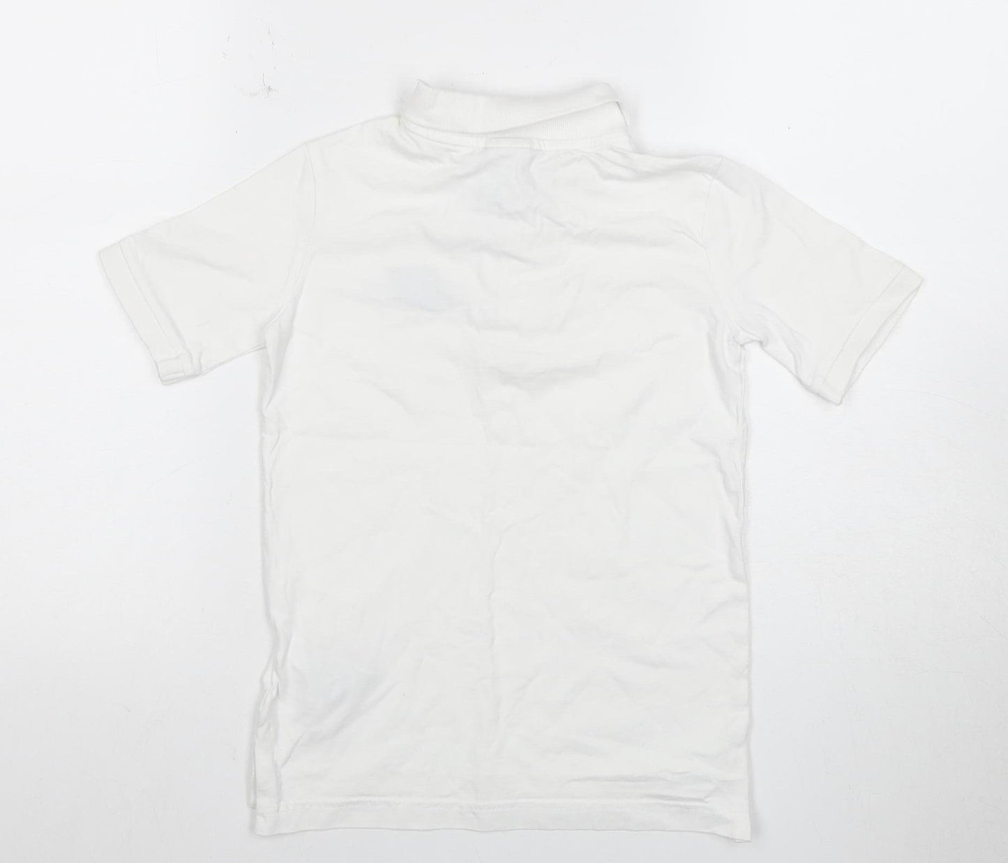 Nike Boys White Polo Shirt - Size 8-9 Years