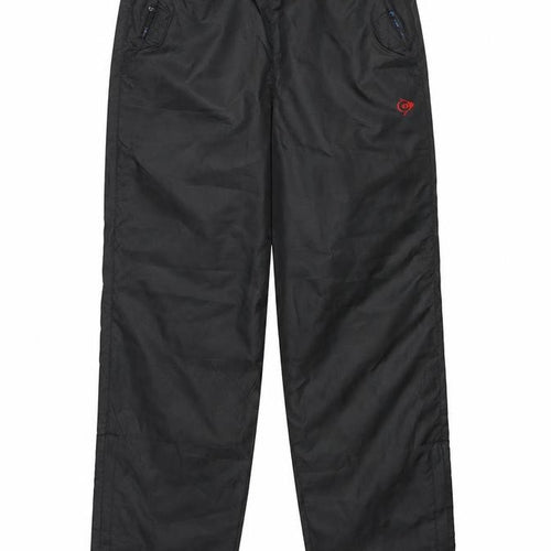 Dunlop Boys Black Trousers 9-10 Years with Elastic Waist