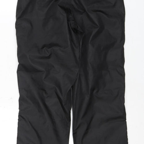 Dunlop Boys Black Trousers 9-10 Years with Elastic Waist