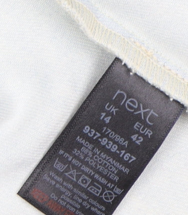 Next Women's White Field Jacket Size 14