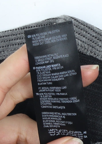 Nine Savannah Miller Grey Balloon Sleeve Top