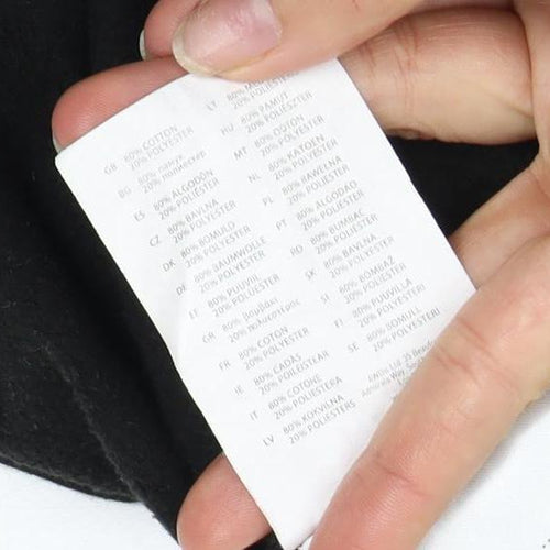 Vexx Unisex Black Pullover Hoodie - Medium Fit