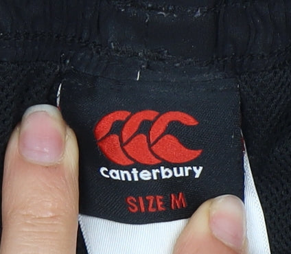 Canterbury Men's Black Track Pants M Elastic Waist