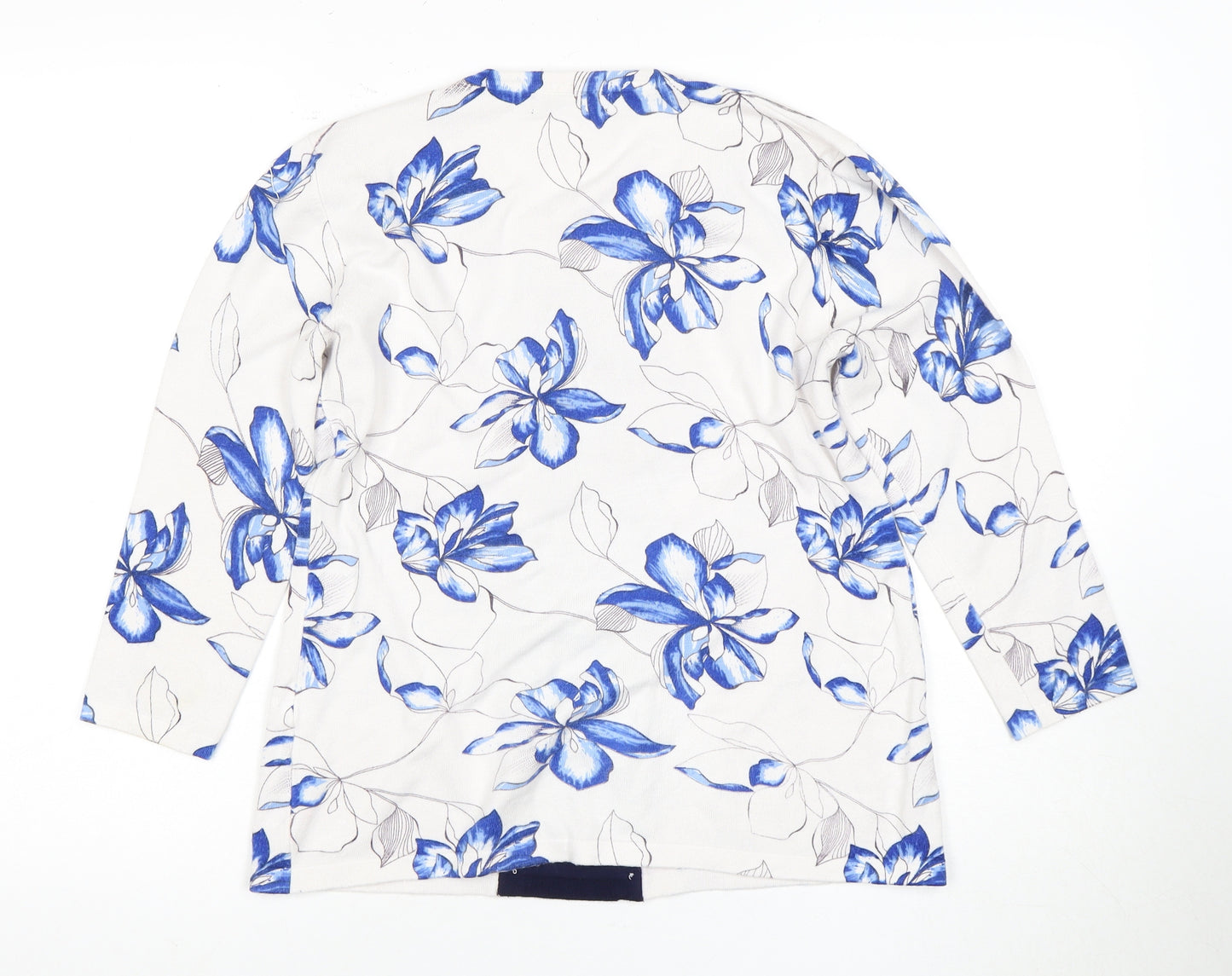 Just Elegance Women's Multicoloured Floral Button-Up M